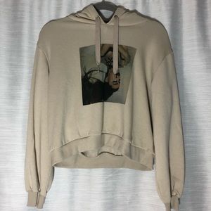 Ariana Grande crop hoodie